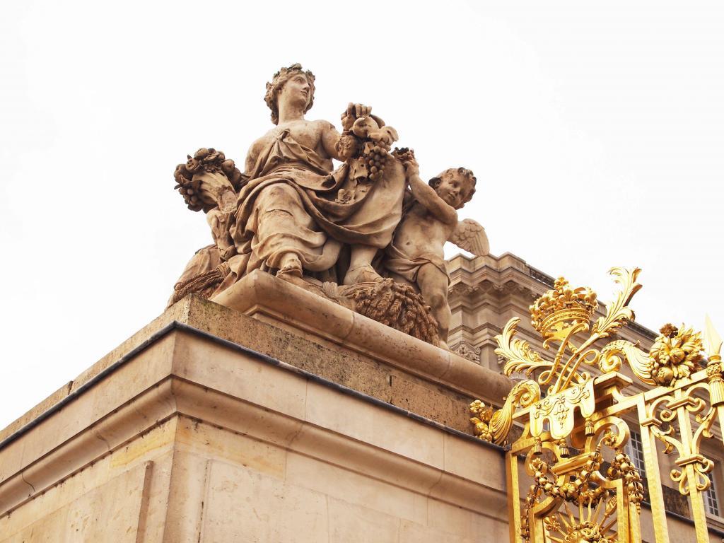 Versaille Entrance Sculpture